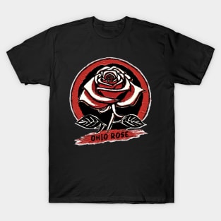 The Ohio Painted Rose T-Shirt